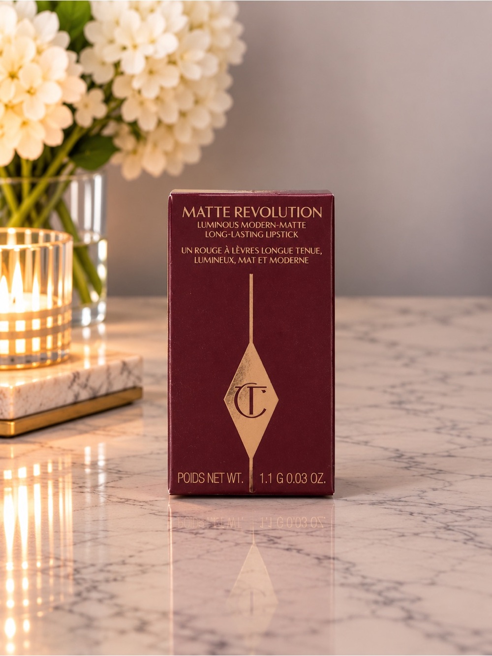 Charlotte Tilbury Matte Revolution Lipstick – Pillow Talk